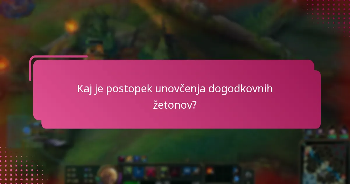 Kako unovčiti dogodkovne žetone korak za korakom?