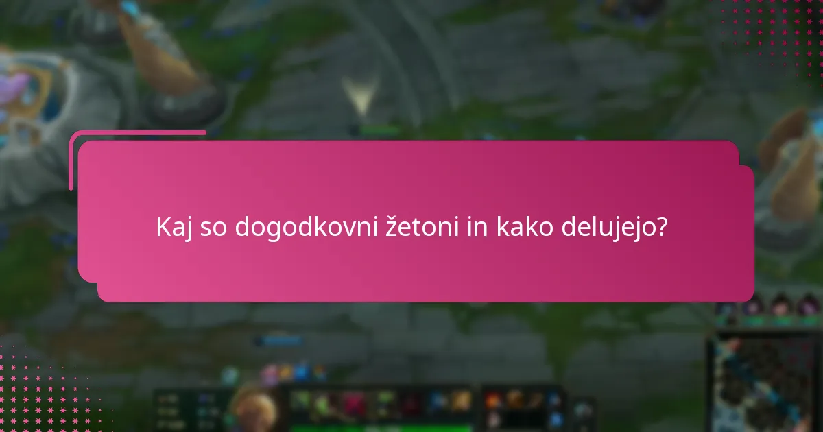 Kako se lahko izognem prevaram, povezanih z dogodkovnimi žetoni?