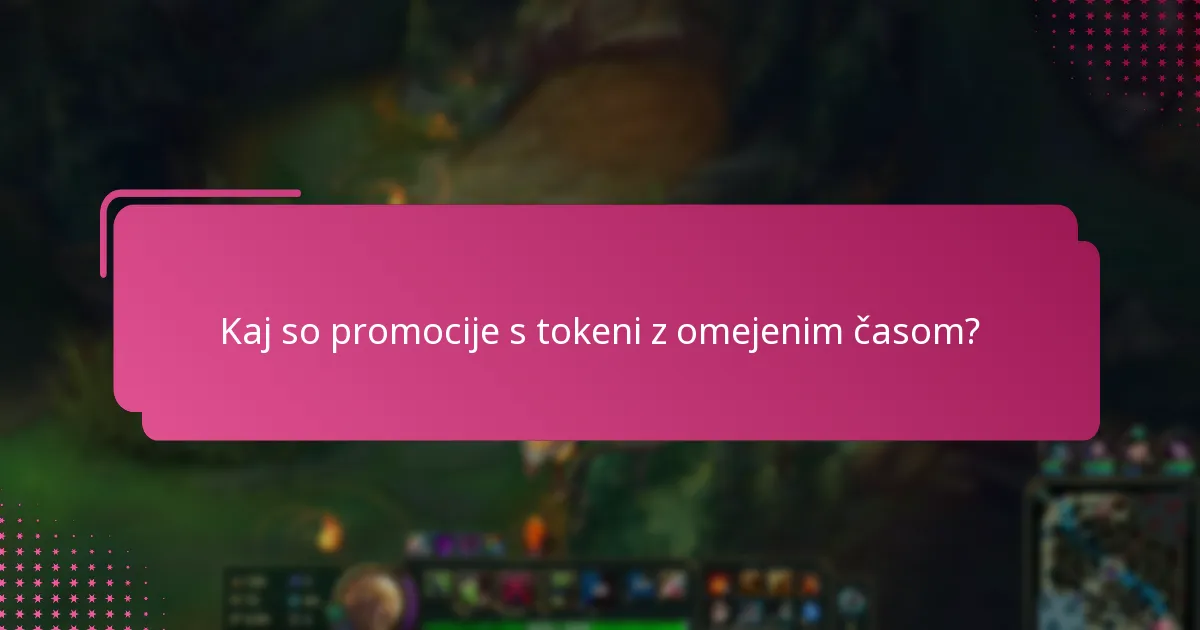 Kako delujejo sezonske promocije dogodkov?