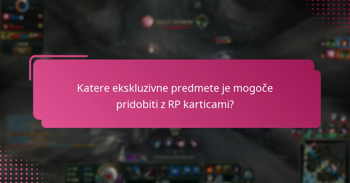 Kako maksimalno izkoristiti prednosti RP kartic?