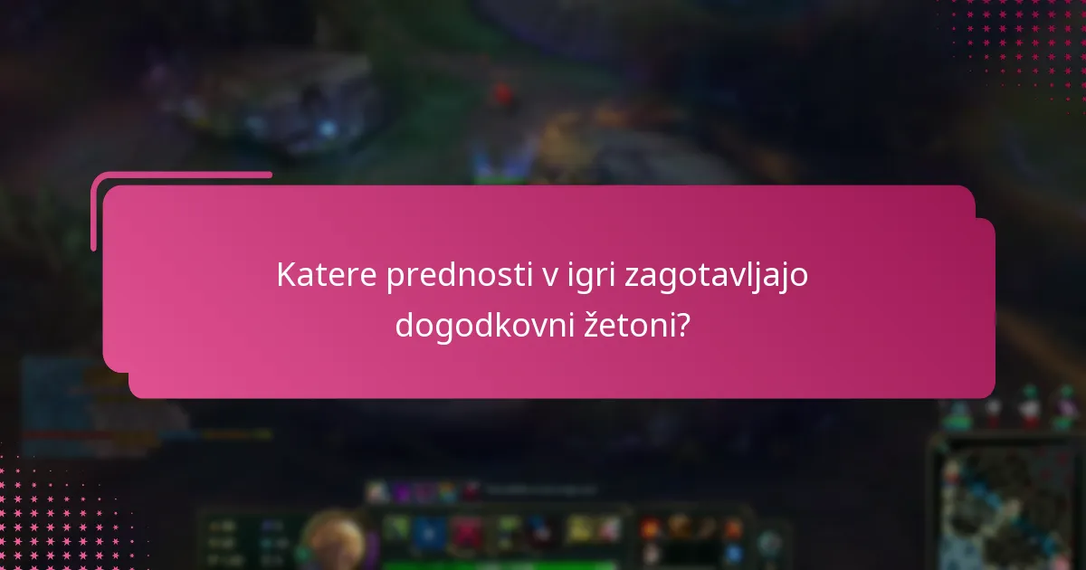 Katere so ponudbe z omejenim časom, povezane z dogodkovnimi žetoni?